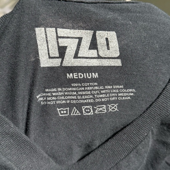 Lizzo Black Graphic Tee “You’re Special” Medium - Picture 5 of 5